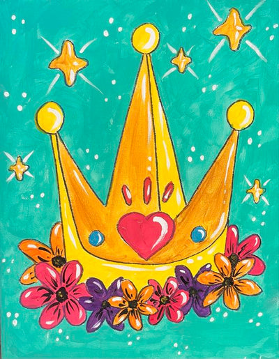 Crown of Flowers DIY Painting Kit