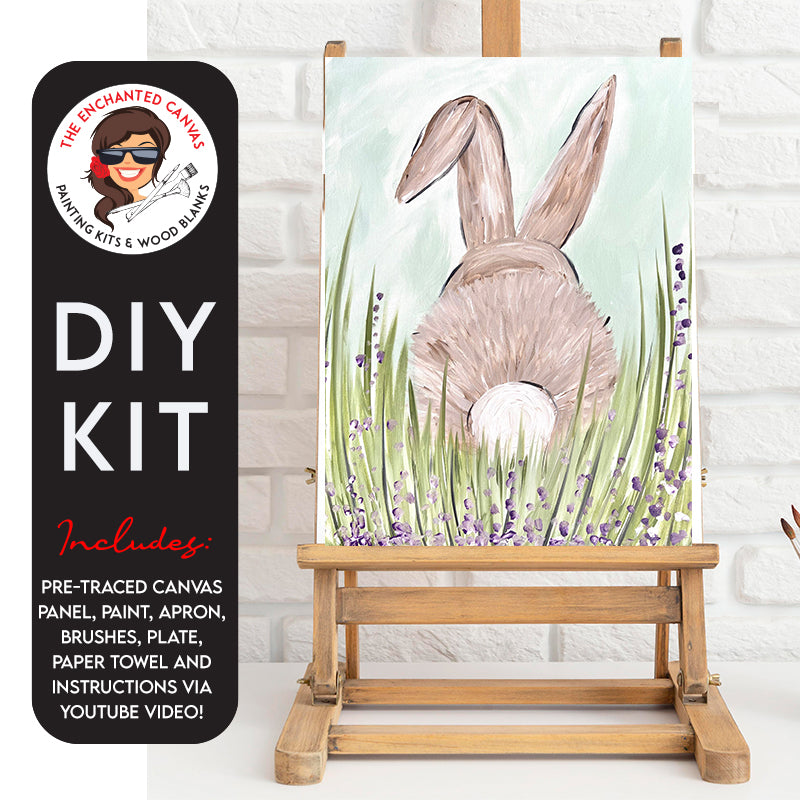 Bunny in a Field DIY Painting Kit