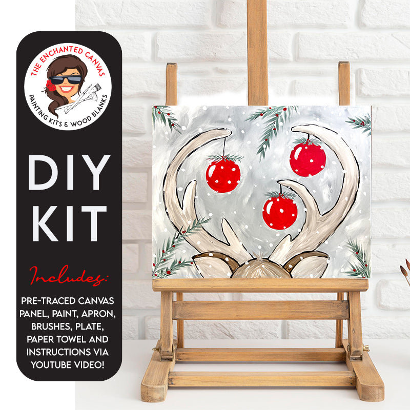 Deer with Ornaments DIY Painting Kit