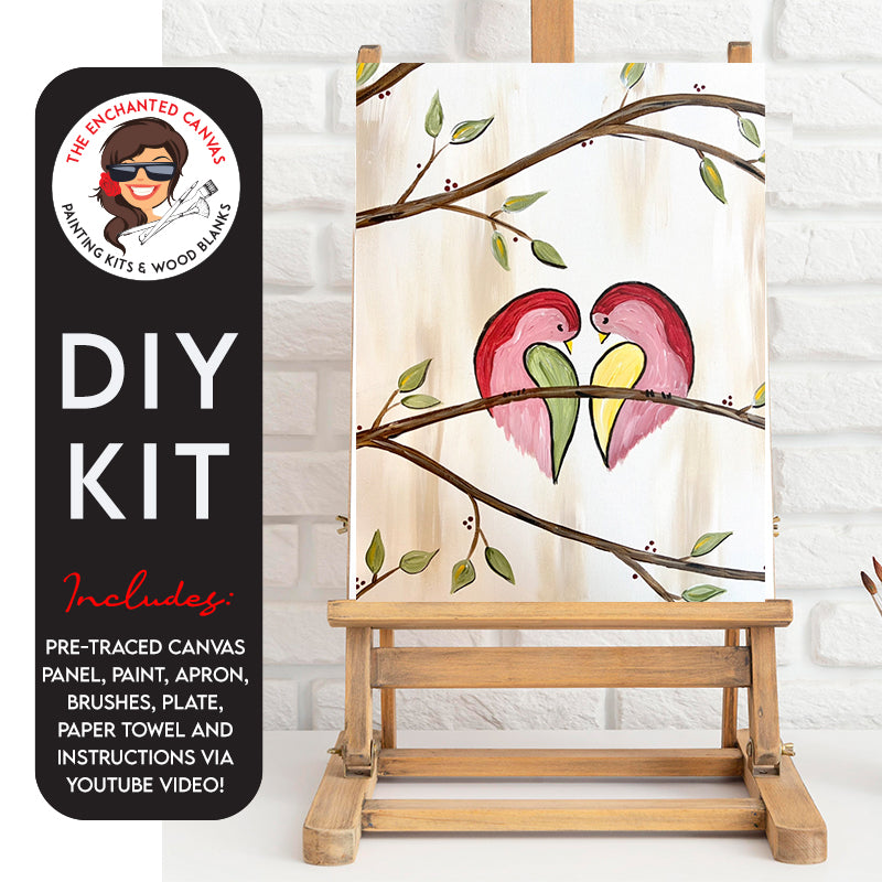 Love Birds DIY Painting Kit