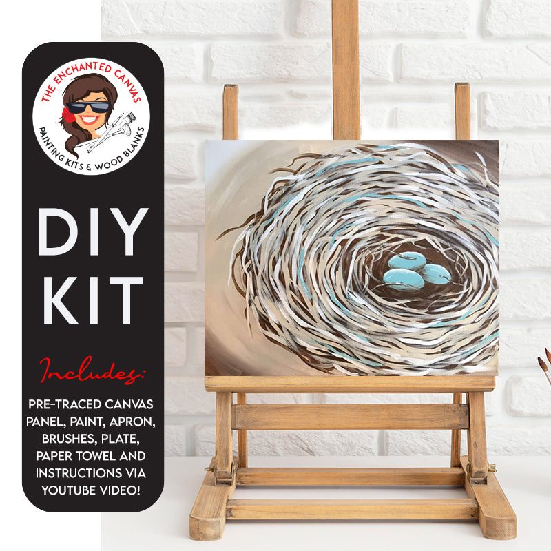 Birds Nest Eggs DIY Painting Kit