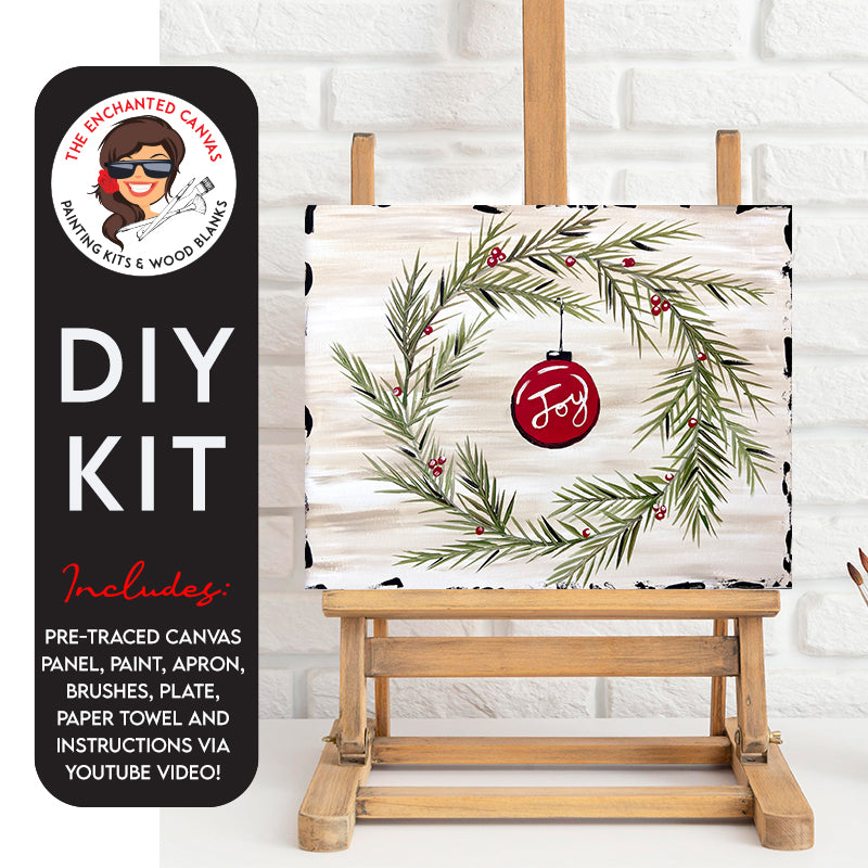 Ornament in Wreath DIY Painting Kit