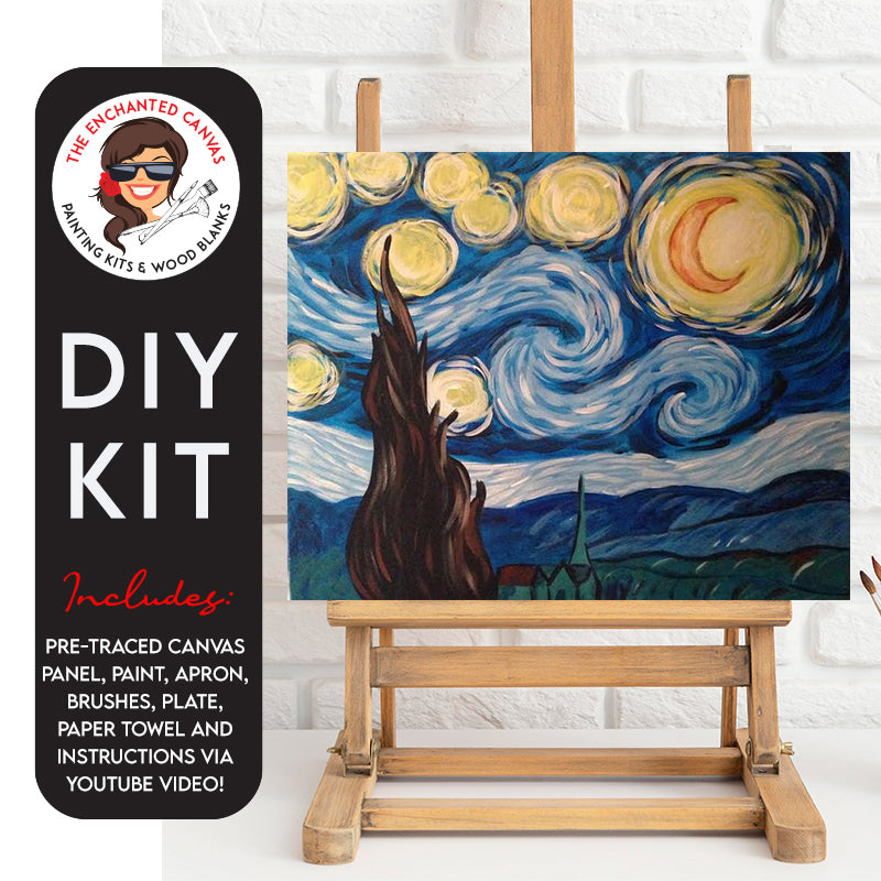 Starry Night Sky DIY Painting Kit