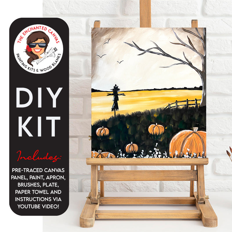 Scarecrow in a Field DIY Painting Kit