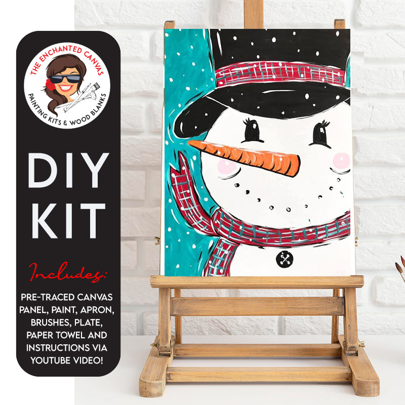 Snowman Painting DIY Painting Kit