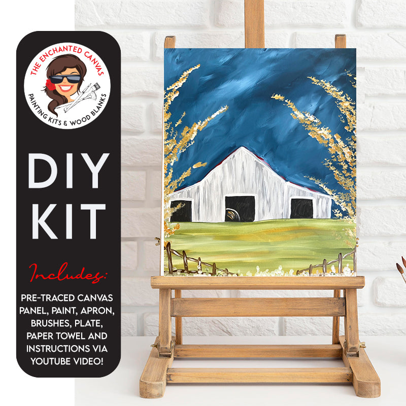 Stormy Barn DIY Painting Kit