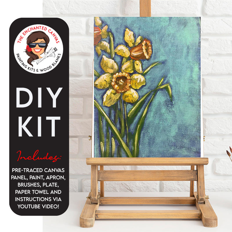 Daffodil Flower DIY Painting Kit