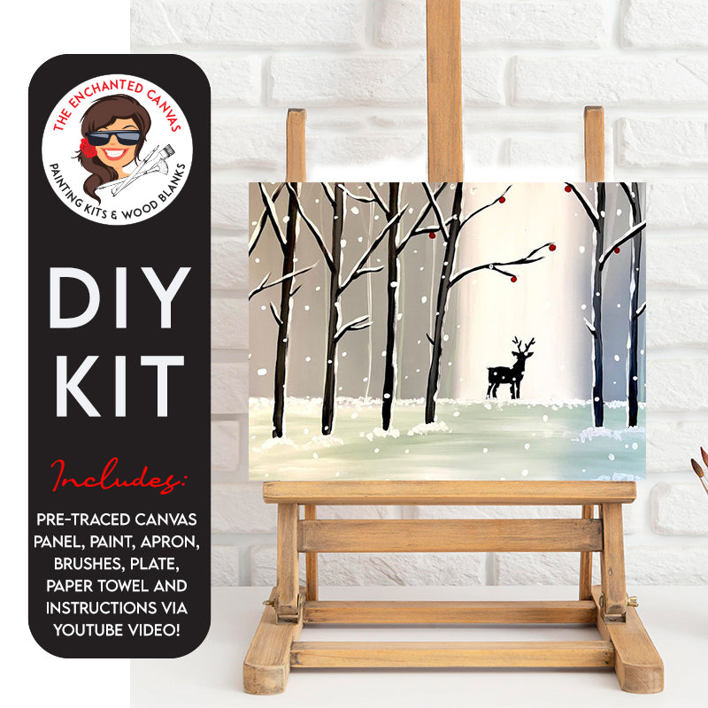 Deer in the Woods DIY Painting Kit