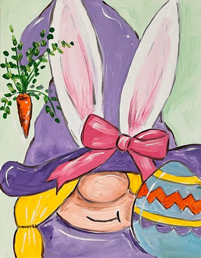 Easter Bunny Gnome DIY Painting Kit