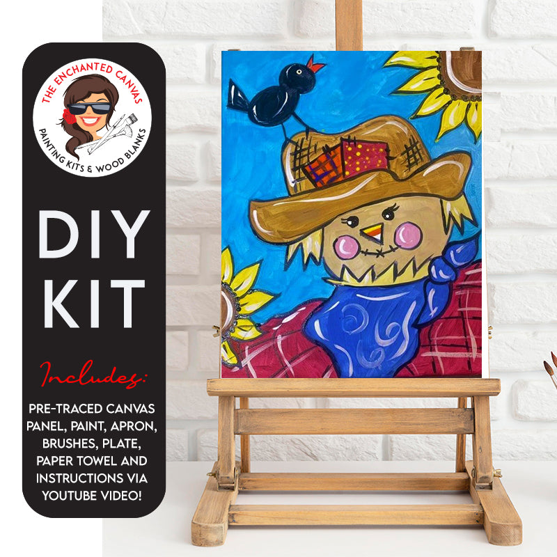 Friendly Scarecrow DIY Painting Kit