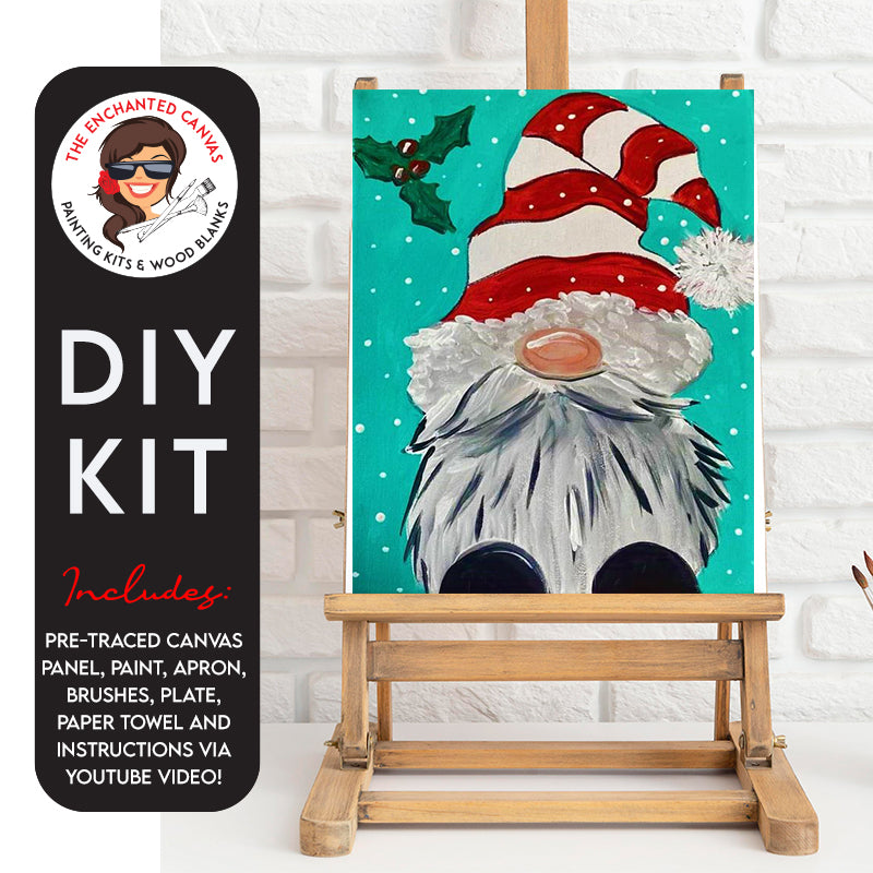 Holiday Gnome DIY Painting Kit