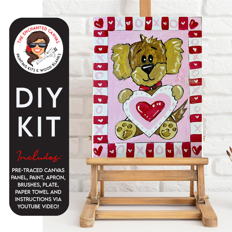 Puppy Love DIY Painting Kit