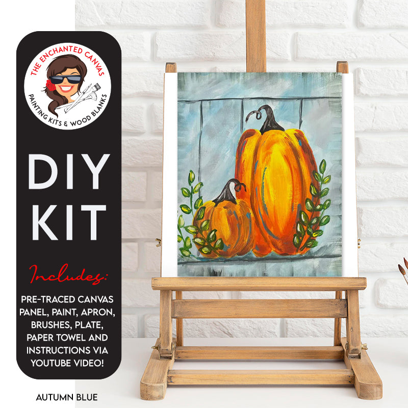 Autumn Blue DIY Painting Kit