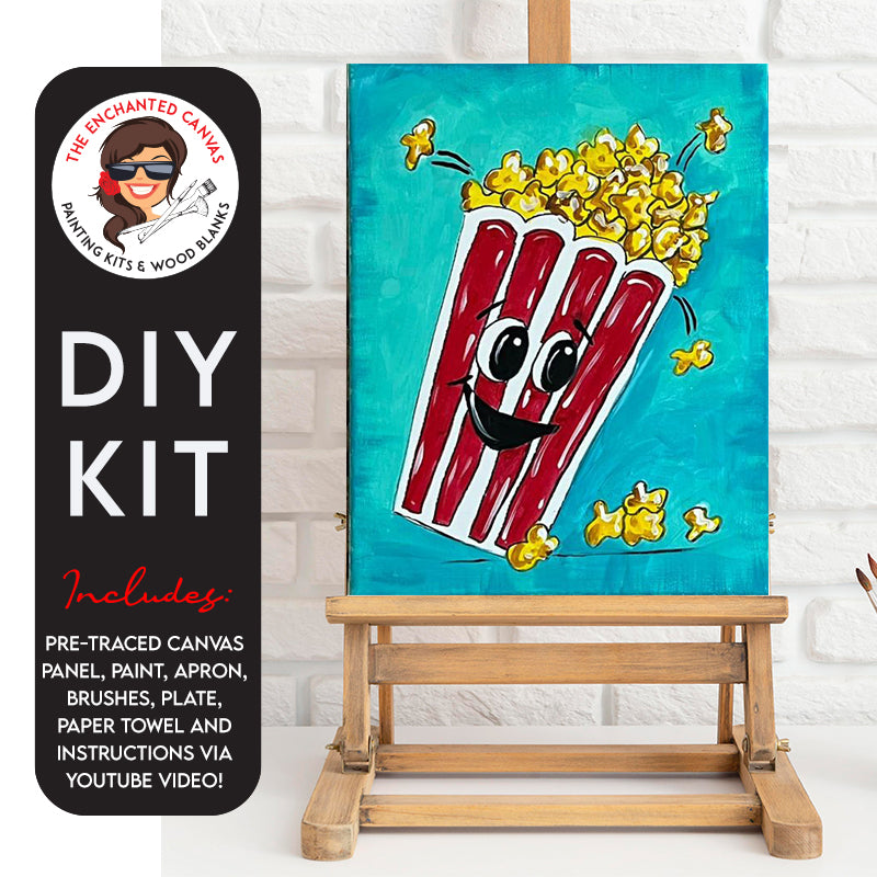 "Pop" Corn DIY Painting Kit