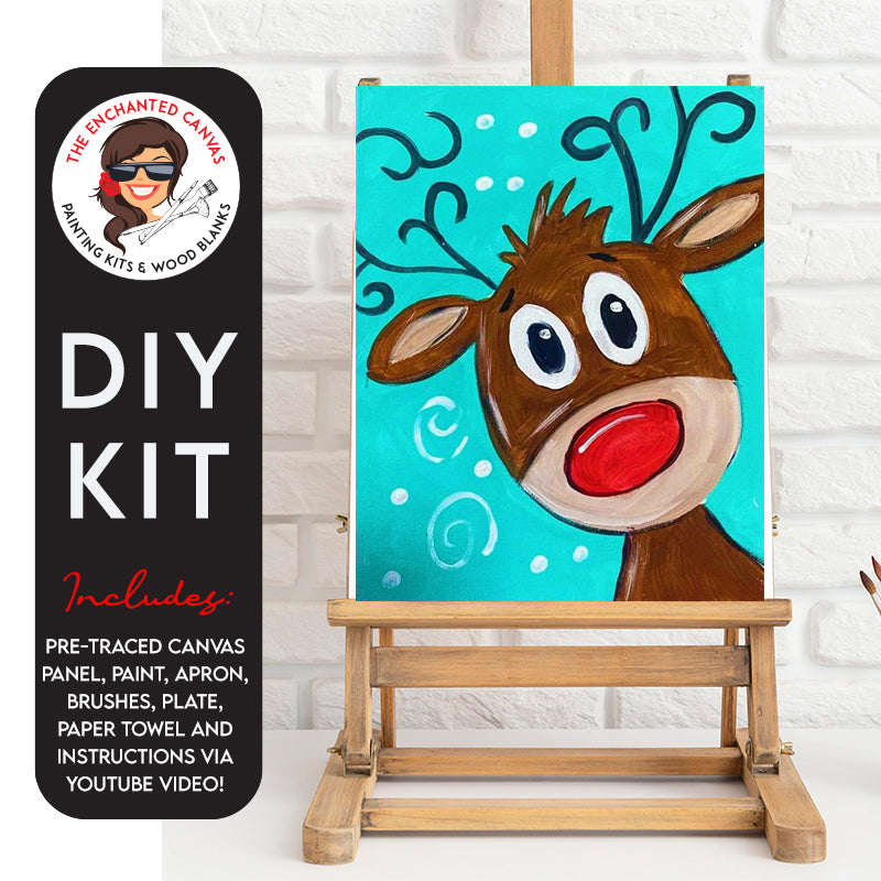 Rudolph the Reindeer DIY Painting Kit