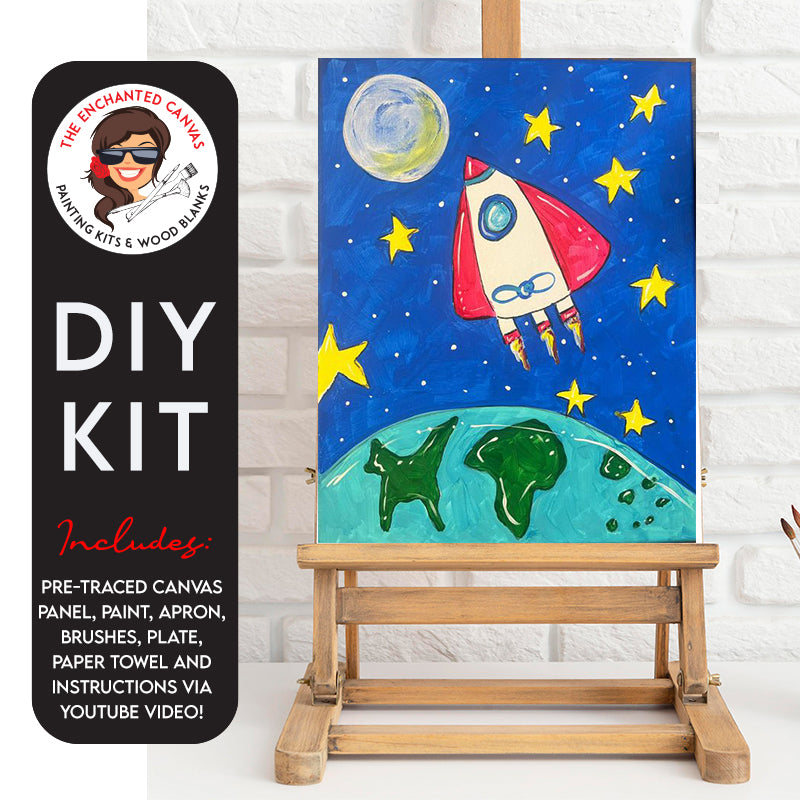 Spaceship DIY Painting Kit