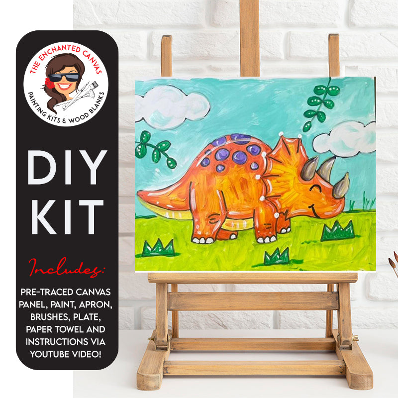 Stegosaurus DIY Paint Kit