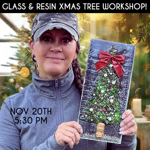 Glass & Resin Christmas Tree Workshop