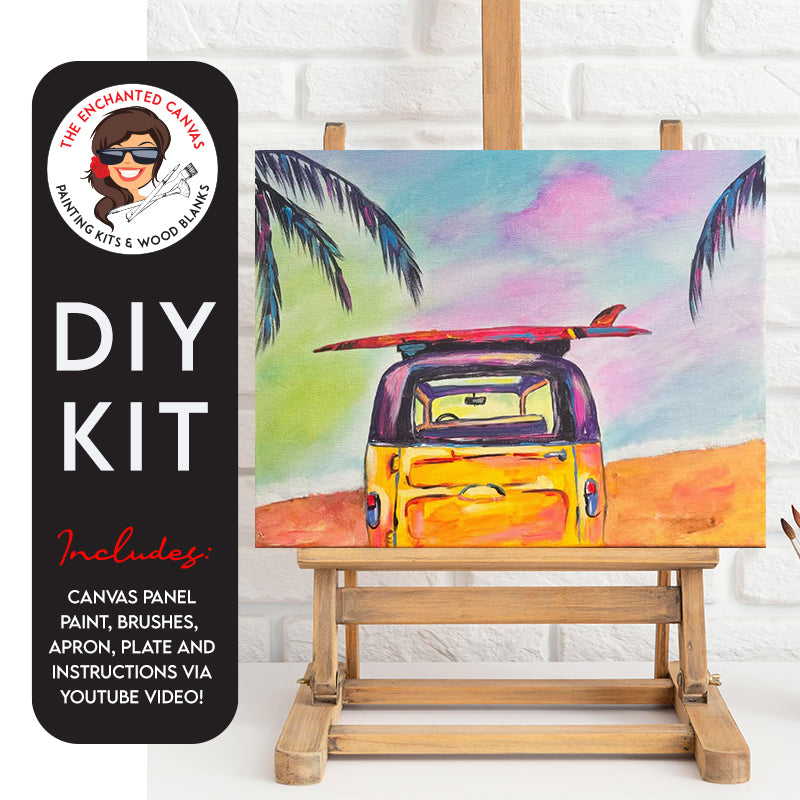 Wanderlust to the Beach DIY Painting Kit