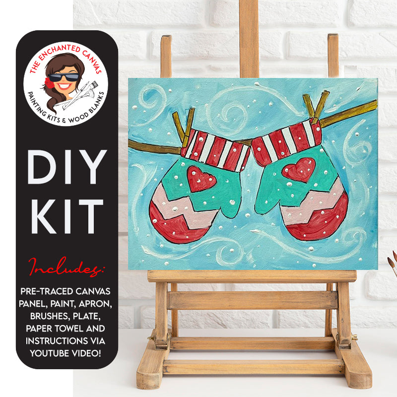 Snow Day DIY Painting Kit